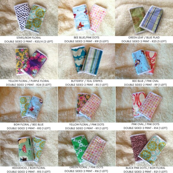 Baby Drool + Teething Pads – Handmade Strap Pads for Baby Carriers & Strollers - Picture 2 of 3
